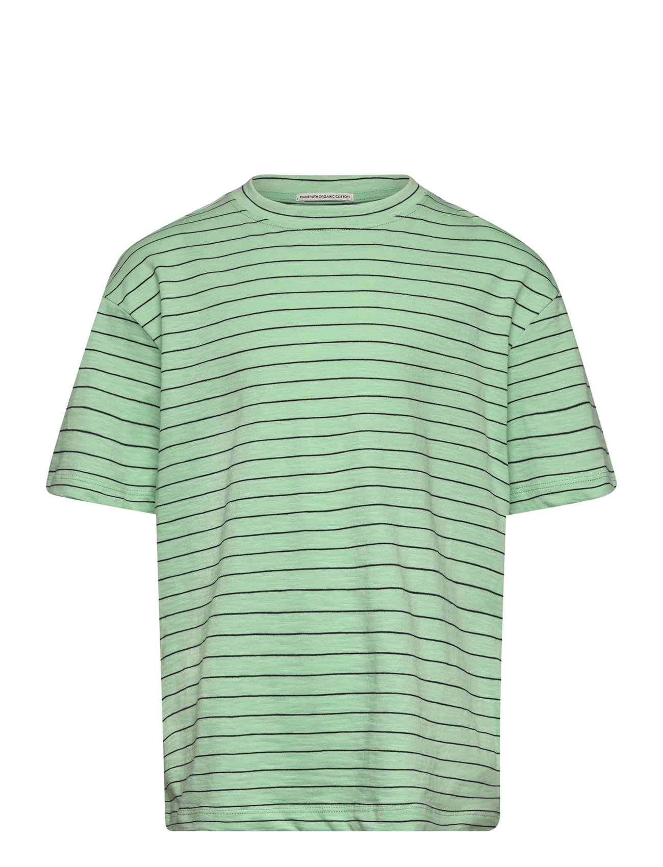 Over Striped T-Shirt Green Tom Tailor