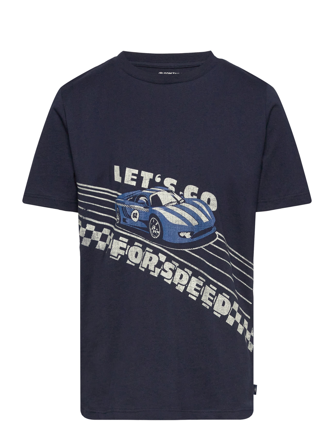 Printed T-Shirt Navy Tom Tailor