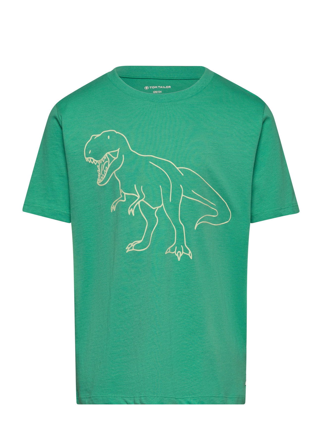 Special Artwork T-Shirt Green Tom Tailor 74088