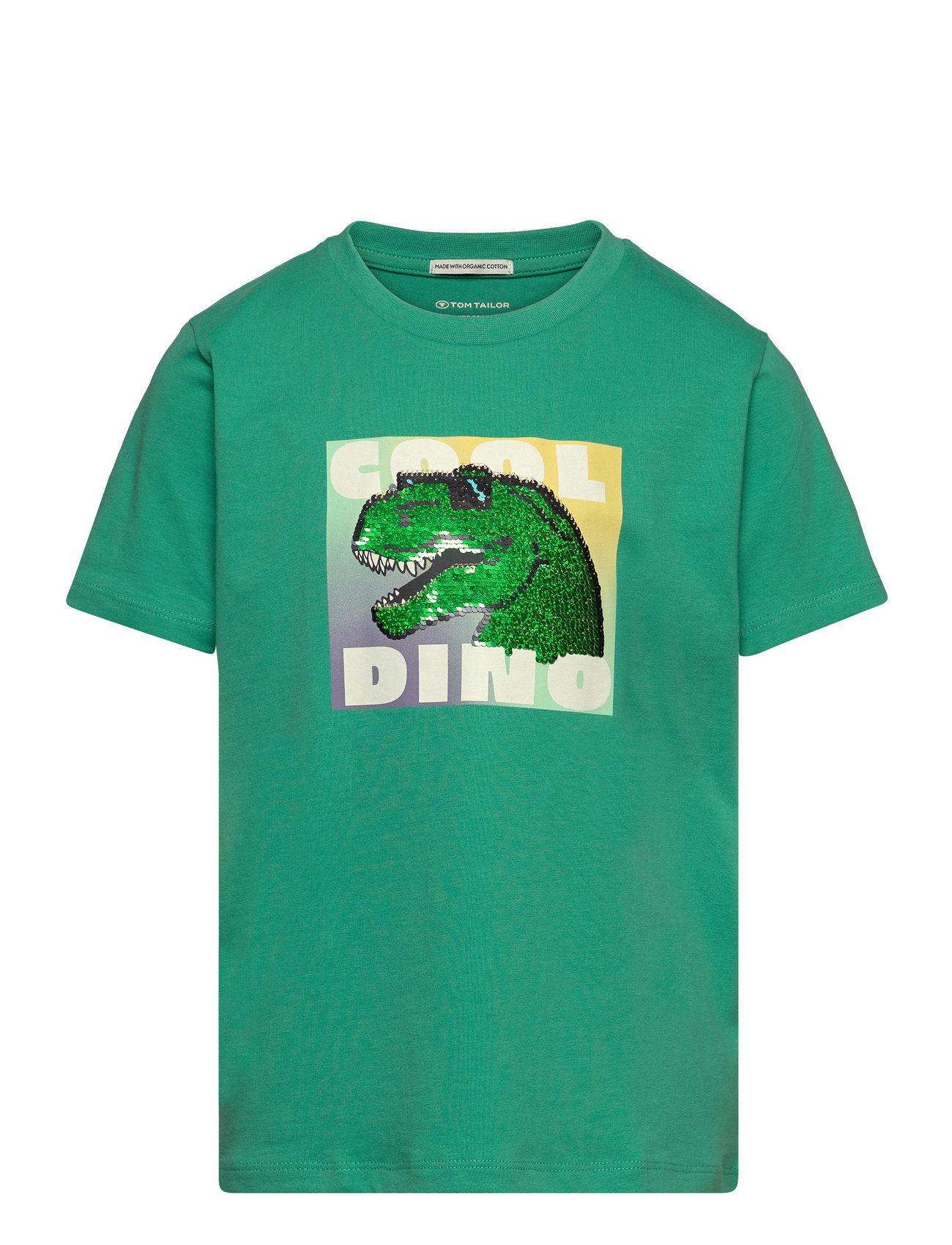 Special Artwork T-Shirt Green Tom Tailor 74081