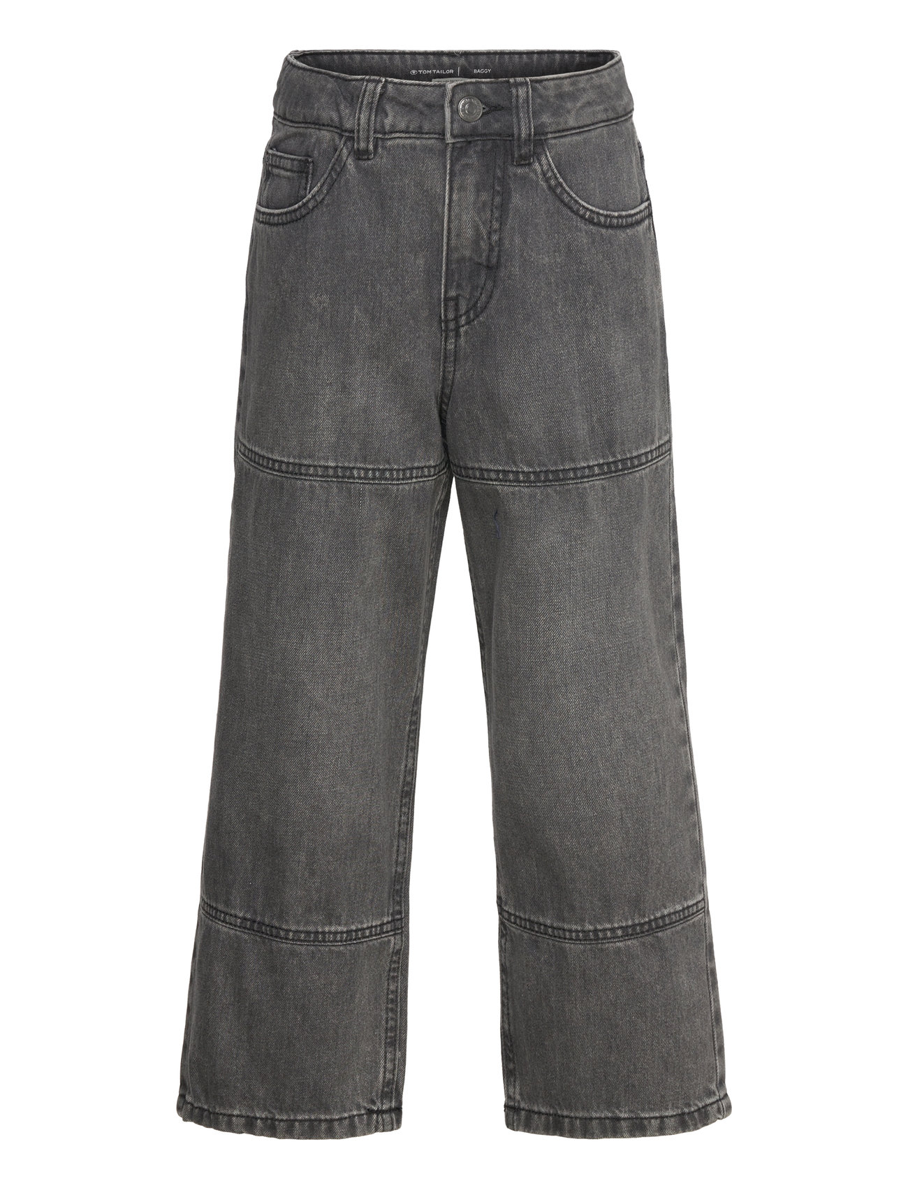 Cutline Baggy Denim Bottoms Jeans Loose Jeans Grey Tom Tailor