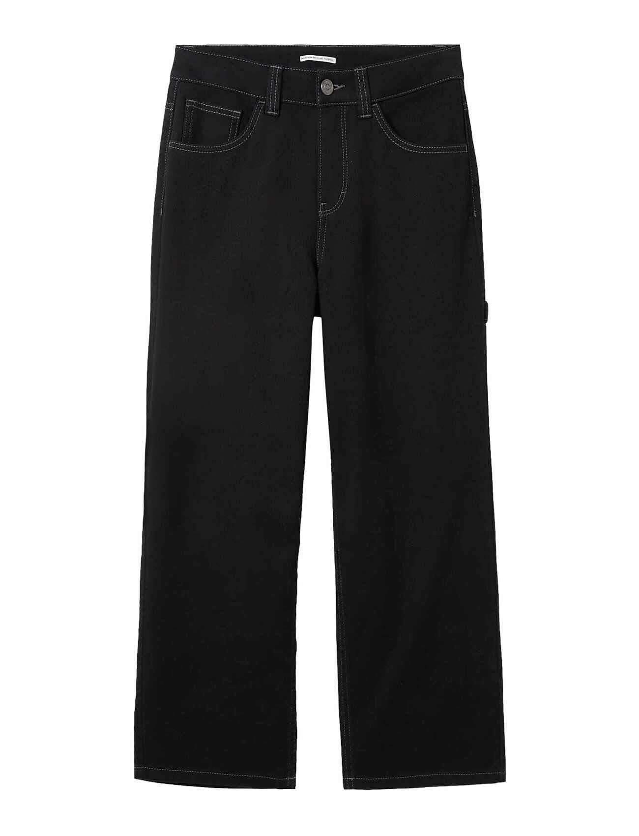 Tom Tailor Baggy Work Wear Pants Svart