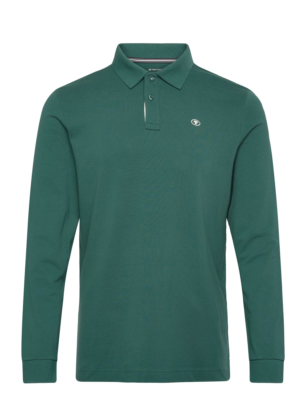 TOM TAILOR Basic Polo With Contrast Grün - XL - Herren