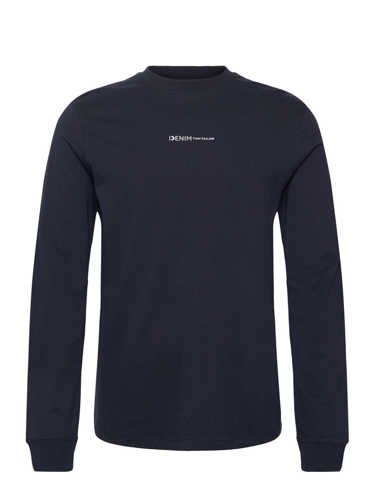 Rounded Hem Longsleeve Navy Tom Tailor