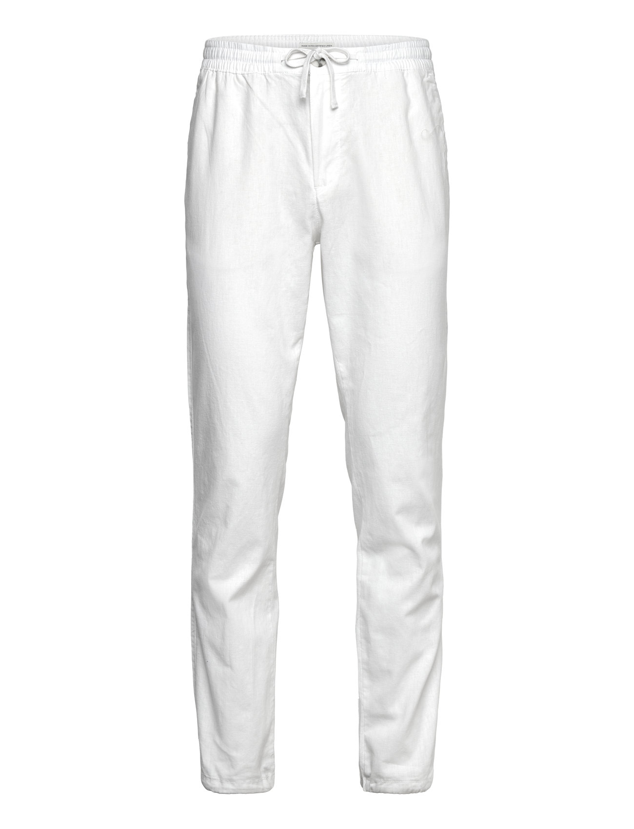 TOM TAILOR Regular Linen Beach Hosen Weiß - XL - Herren