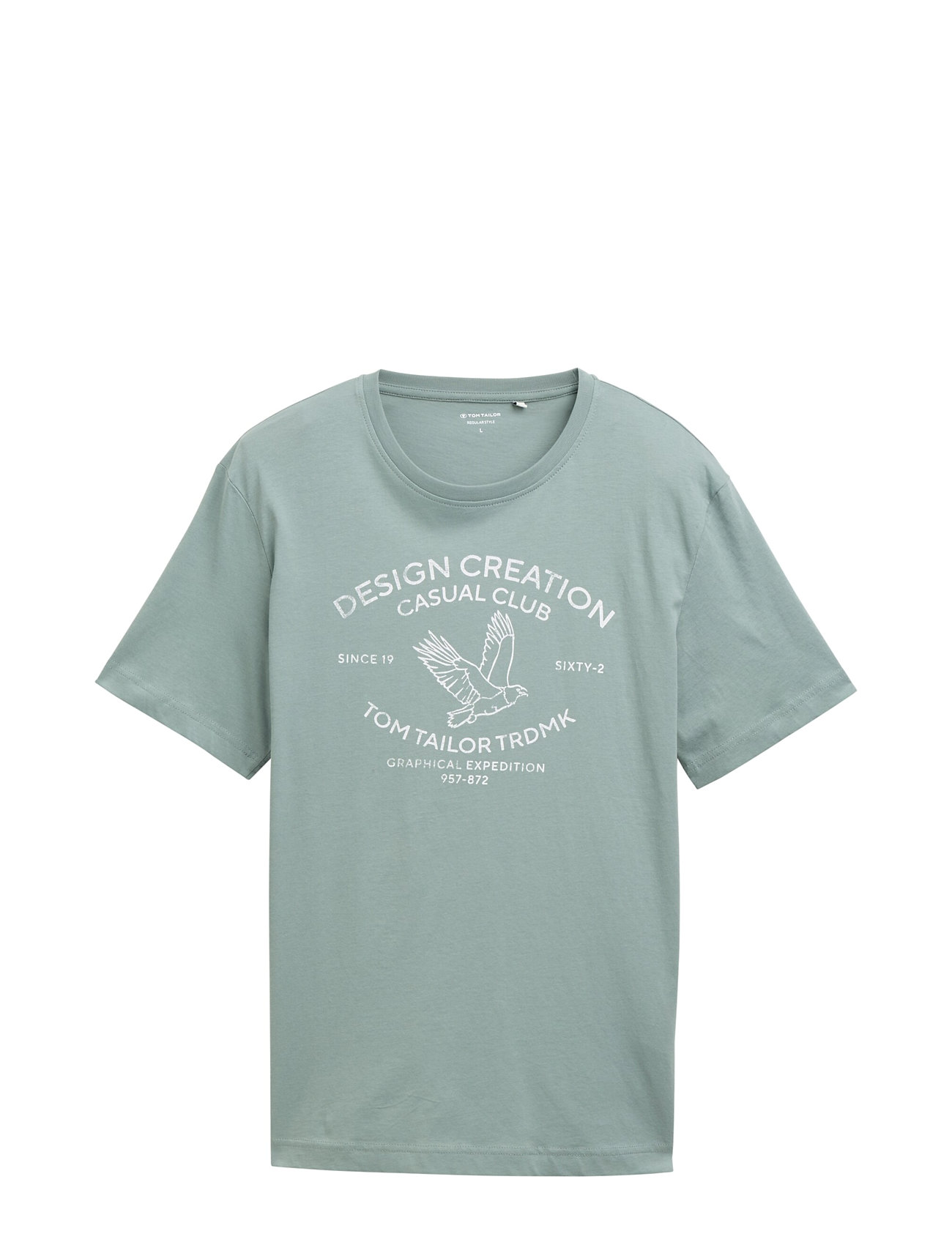 Printed T-Shirt Green Tom Tailor