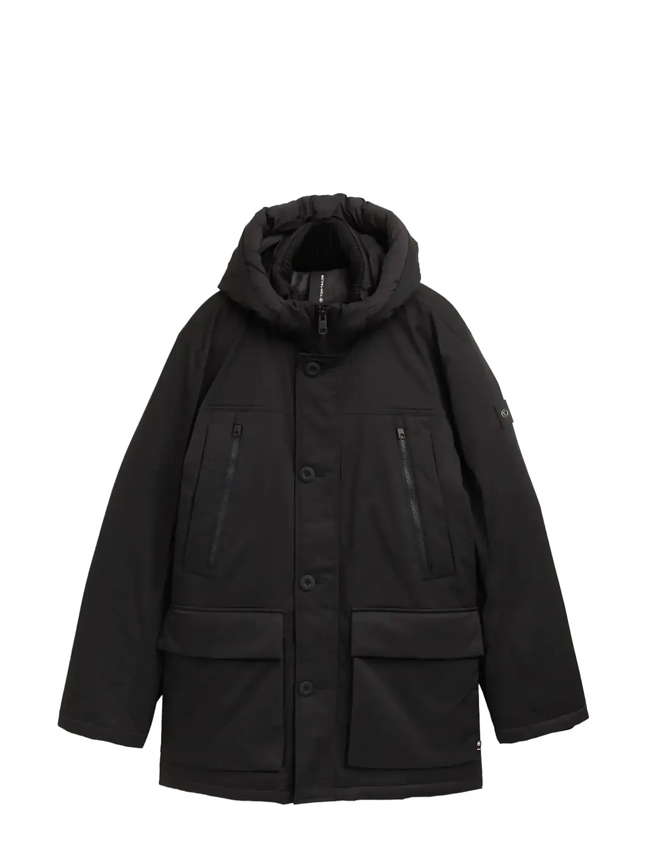 TOM TAILOR Arctic Parka Schwarz - M - Herren