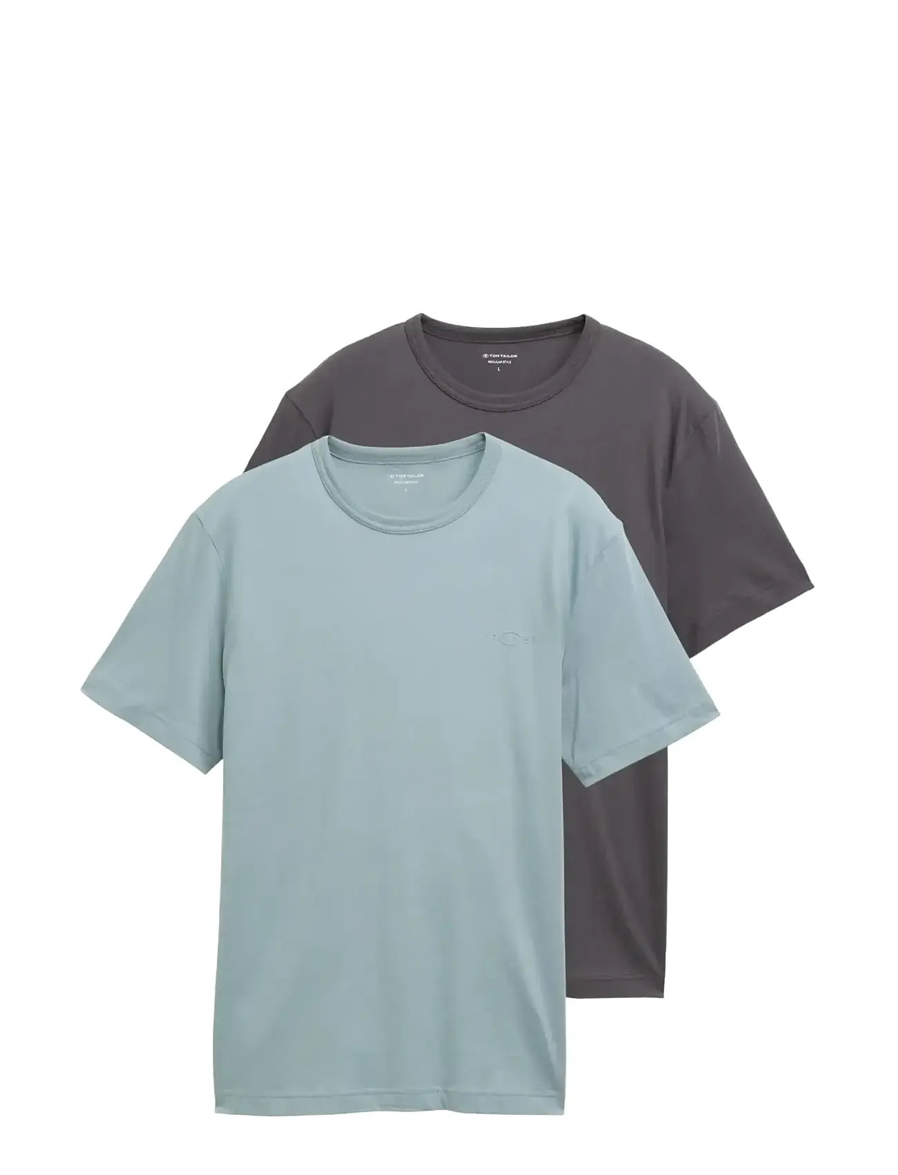 TOM TAILOR Doublepack T-shirts, Packaging Blau - S - Herren
