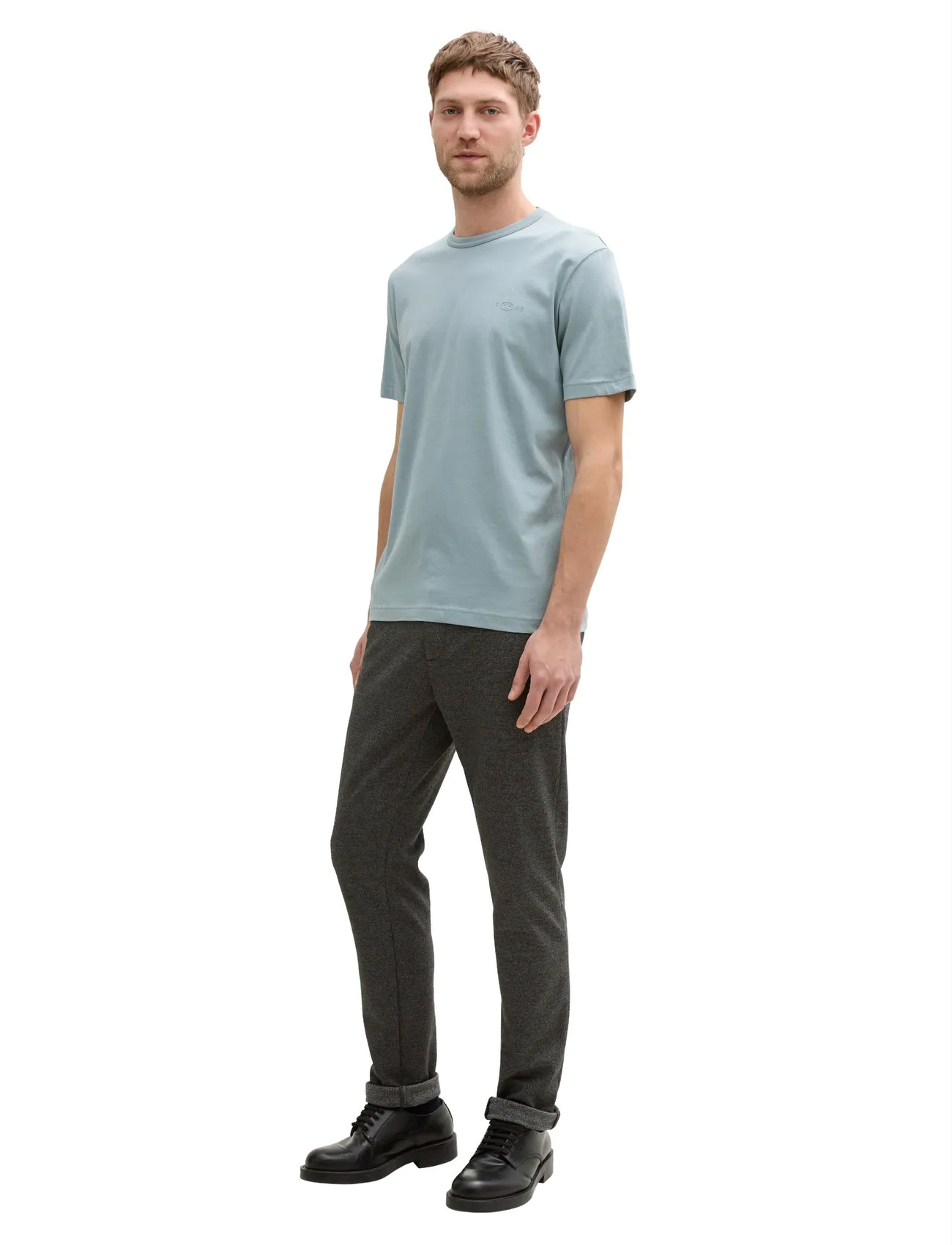 Tom Tailor Doublepack T-Shirts, Packaging, S, Blue, T-Shirts > Kortærmede, Herre