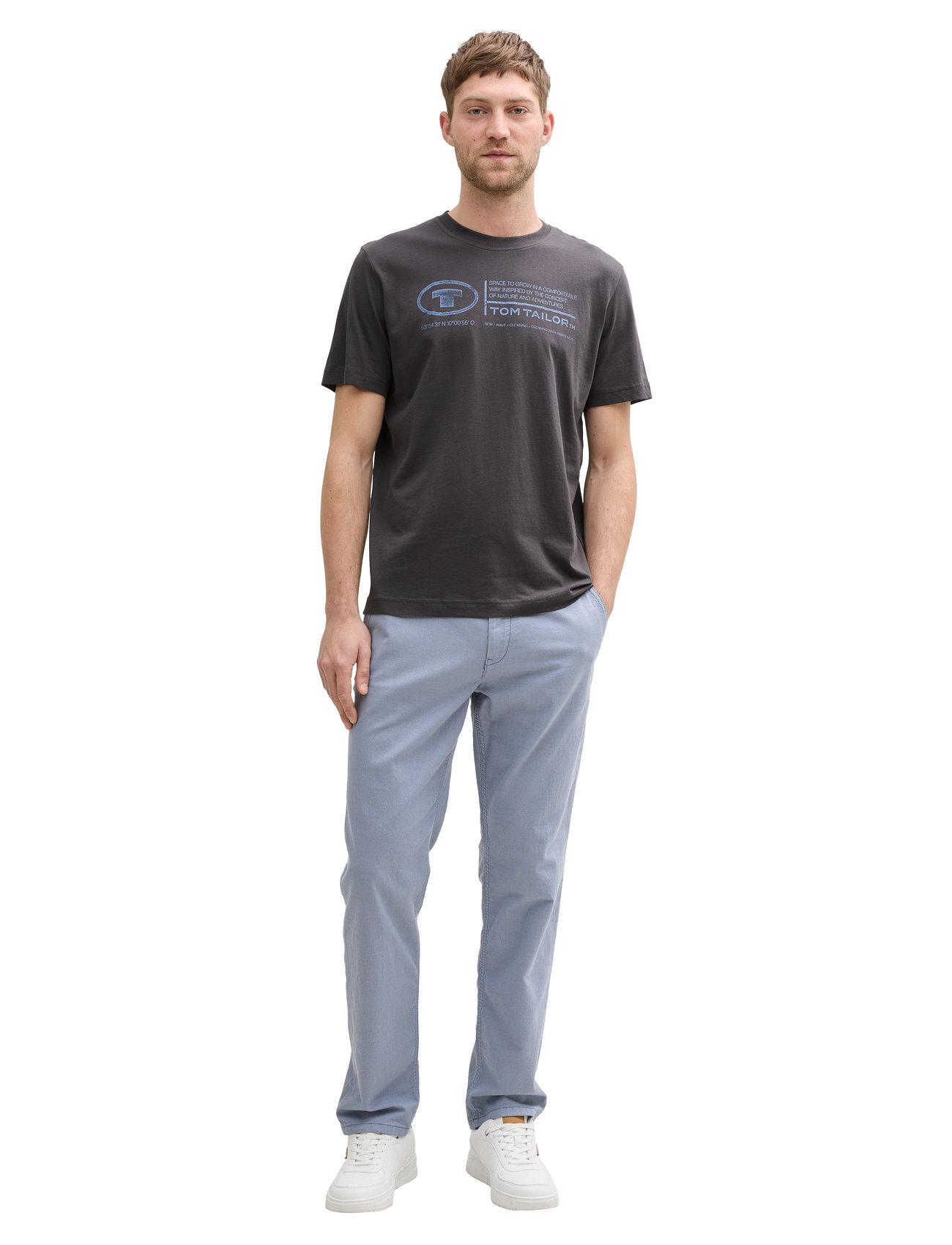 Tom Tailor Doublepack T-Shirt, Packaging, S, Blue, T-Shirts > Kortærmede, Herre
