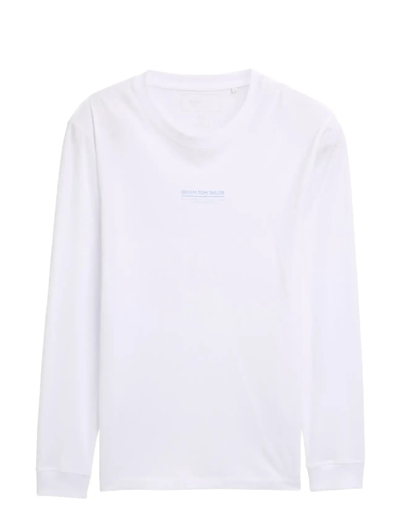 TOM TAILOR Printed Longsleeve Weiß - XXL - Herren