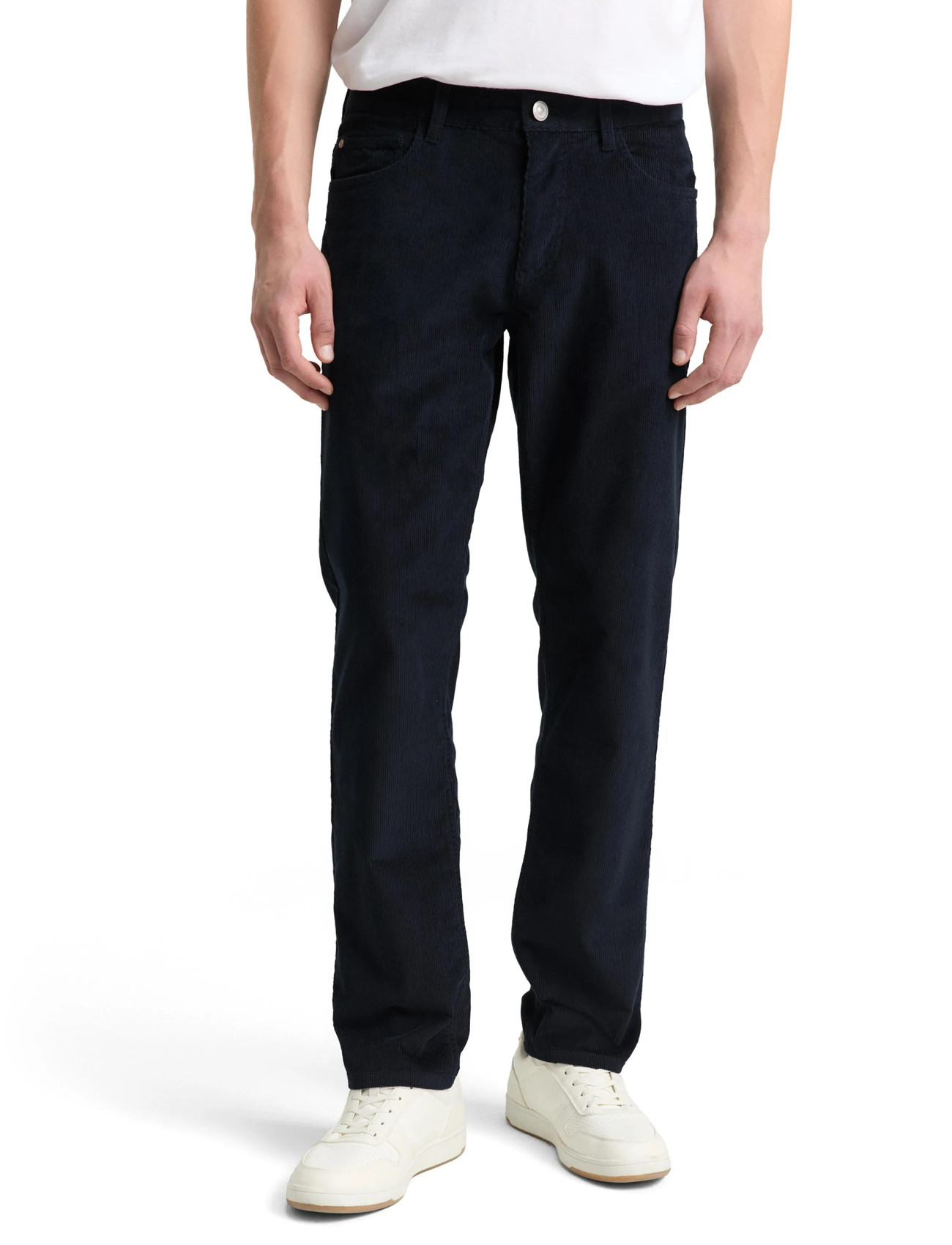 Tom Tailor Tom Tailor Marvin Corduroy, 38 x 34, Navy, Bukser > Afslappet, Herre