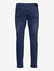 Tom Tailor - Tom Tailor J - slim jeans - mid stone blue black denim - 1