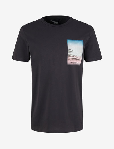 fotoprint t- - basic t-shirts - coal grey