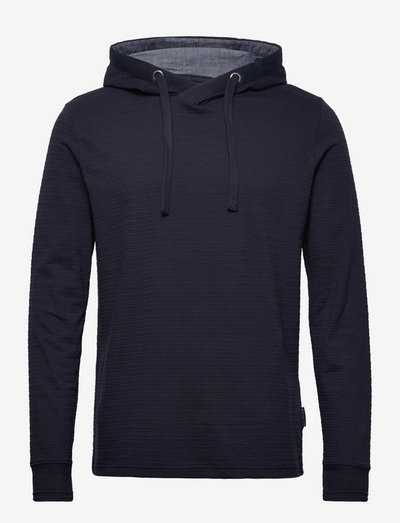 structured t - hoodies - sky captain blue