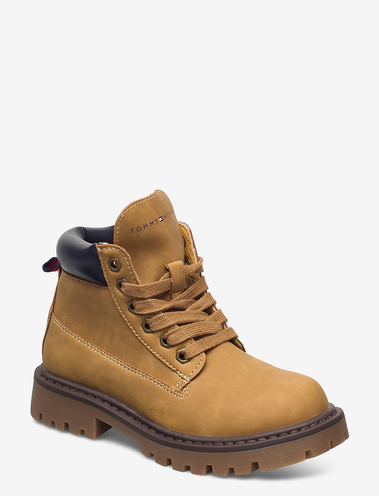 yellow tommy hilfiger boots