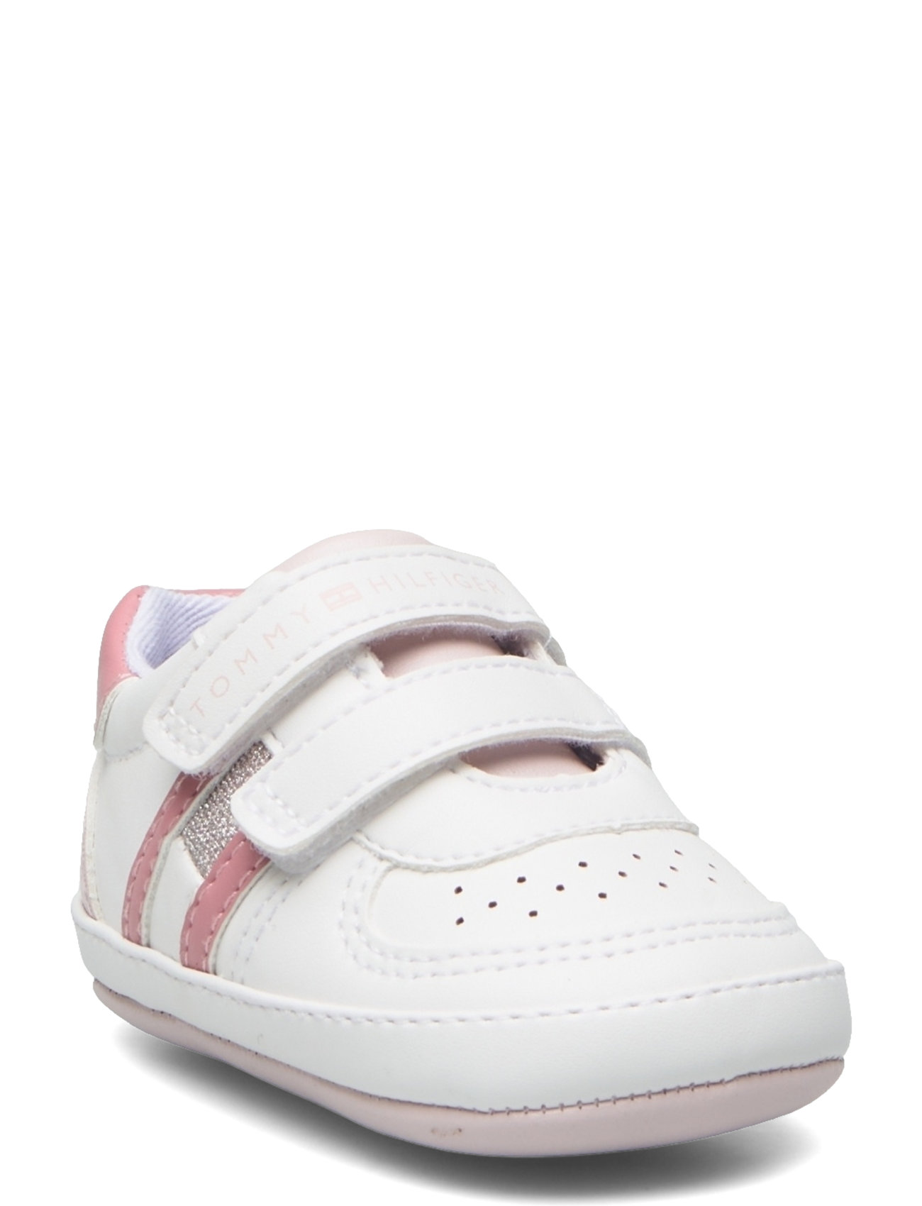 Flag Low Cut Velcro Shoe Shoes Pre-walkers - Beginner Shoes White Tommy Hilfiger