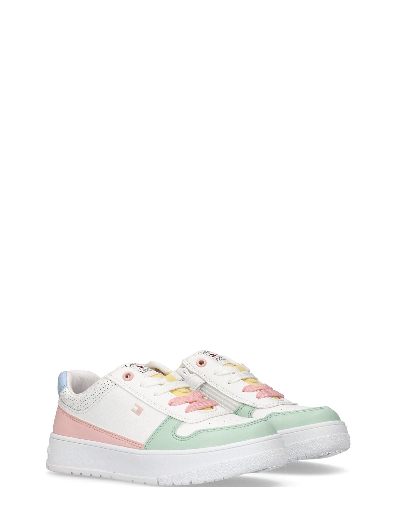 Tommy Hilfiger Tommy Hilfiger Low Cut Lace-Up Sneaker, 31/20.5 cm, White, Sneakers > Sneakers Med Lav Top, Børn