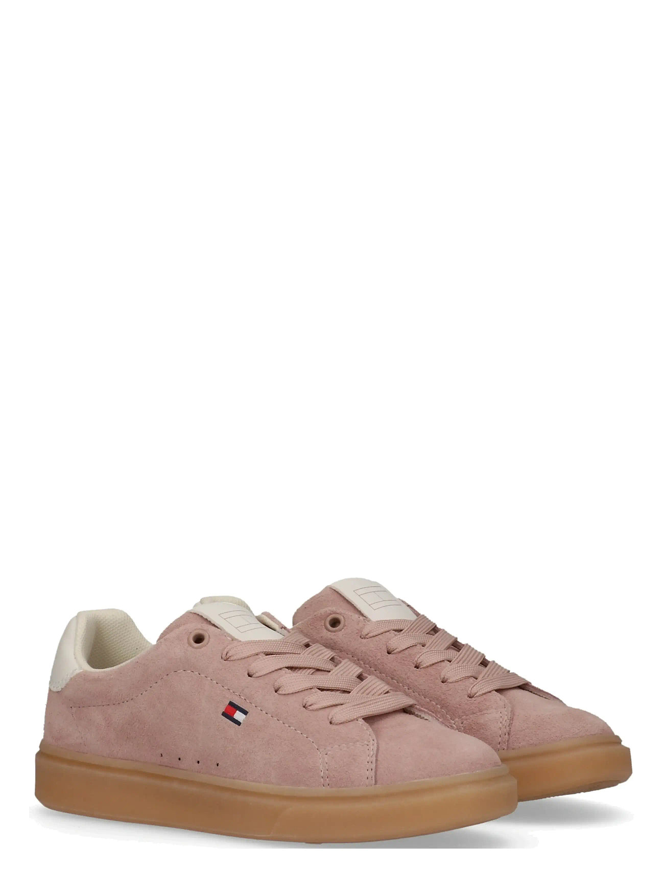 Tommy Hilfiger Tommy Hilfiger Low Cut Lace-Up Sneaker, 38, Pink, Sneakers > Sneakers Med Lav Top, Børn