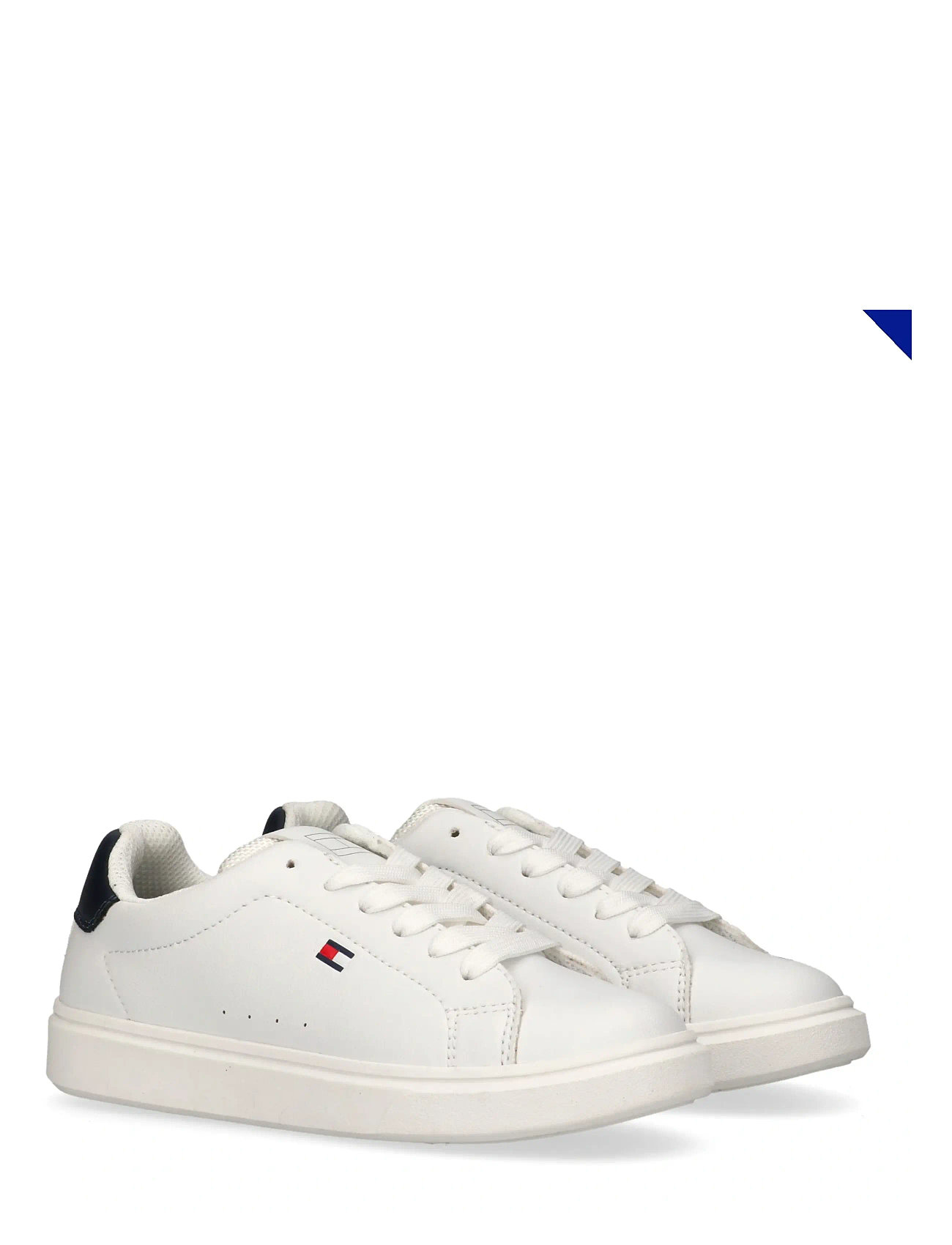 Tommy Hilfiger Tommy Hilfiger Low Cut Lace-Up Sneaker, 30, White, Sneakers > Sneakers Med Lav Top, Børn