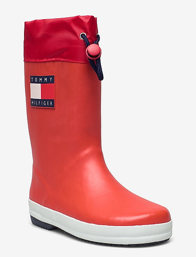 T3X6-30766-0047999- - unlined rubberboots - red