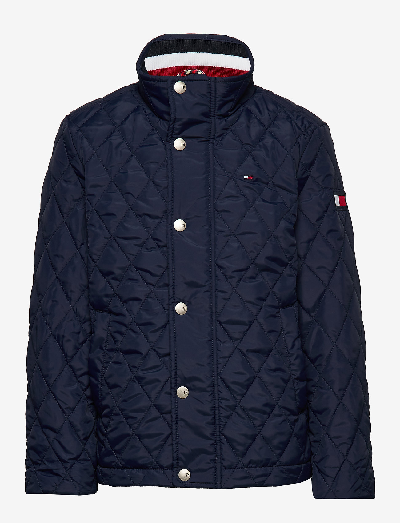 tommy hilfiger padded jacket black