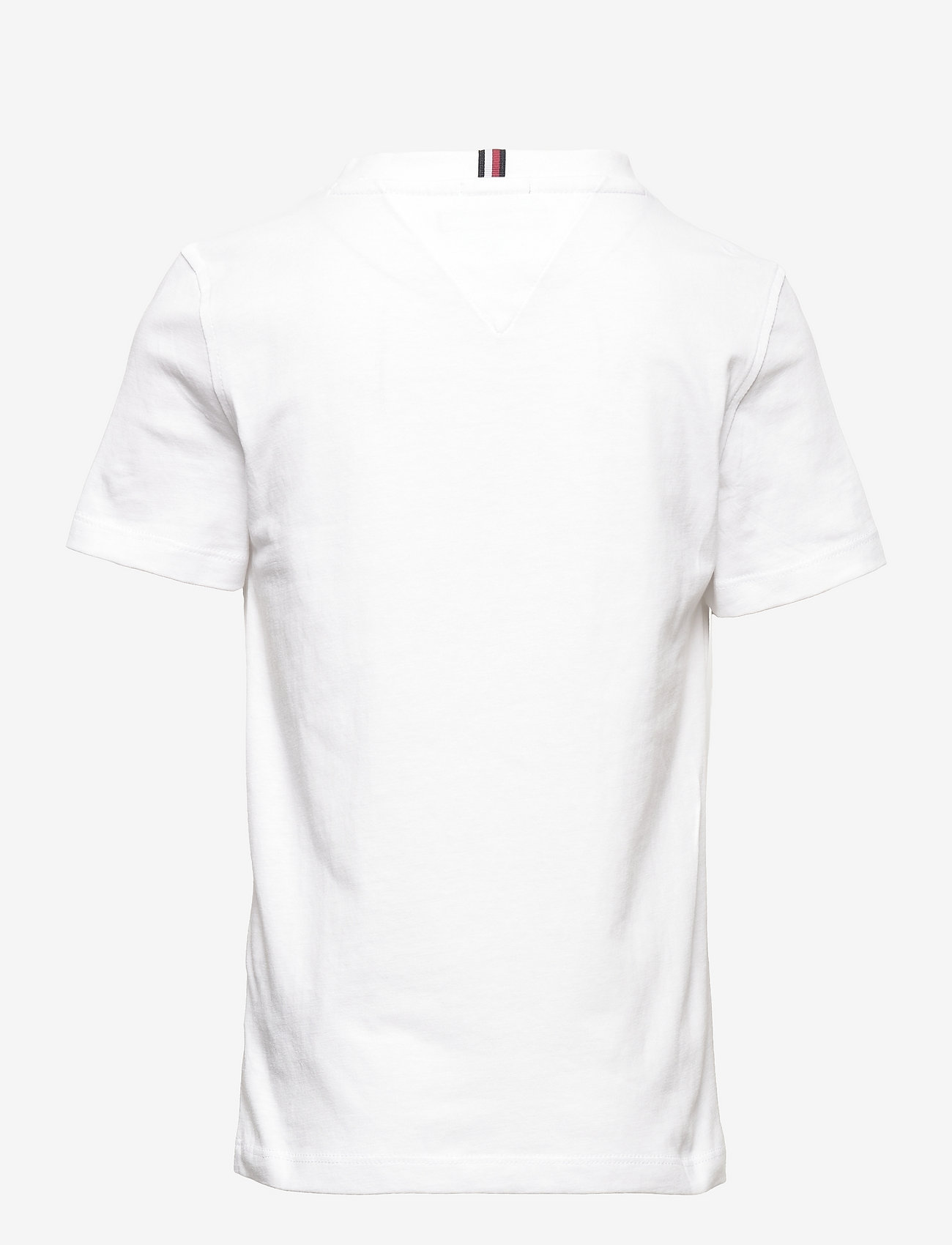 Tommy Hilfiger - CONSCIOUS LOGO TEE S/S - plain short-sleeved t-shirts - white - 1