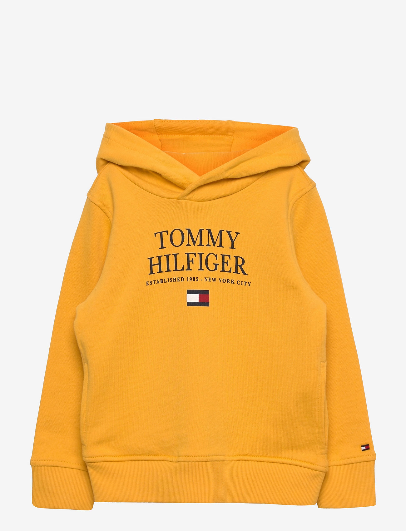 Tommy Hilfiger - TH LOGO HOODIE - hoodies - prairie yellow - 0