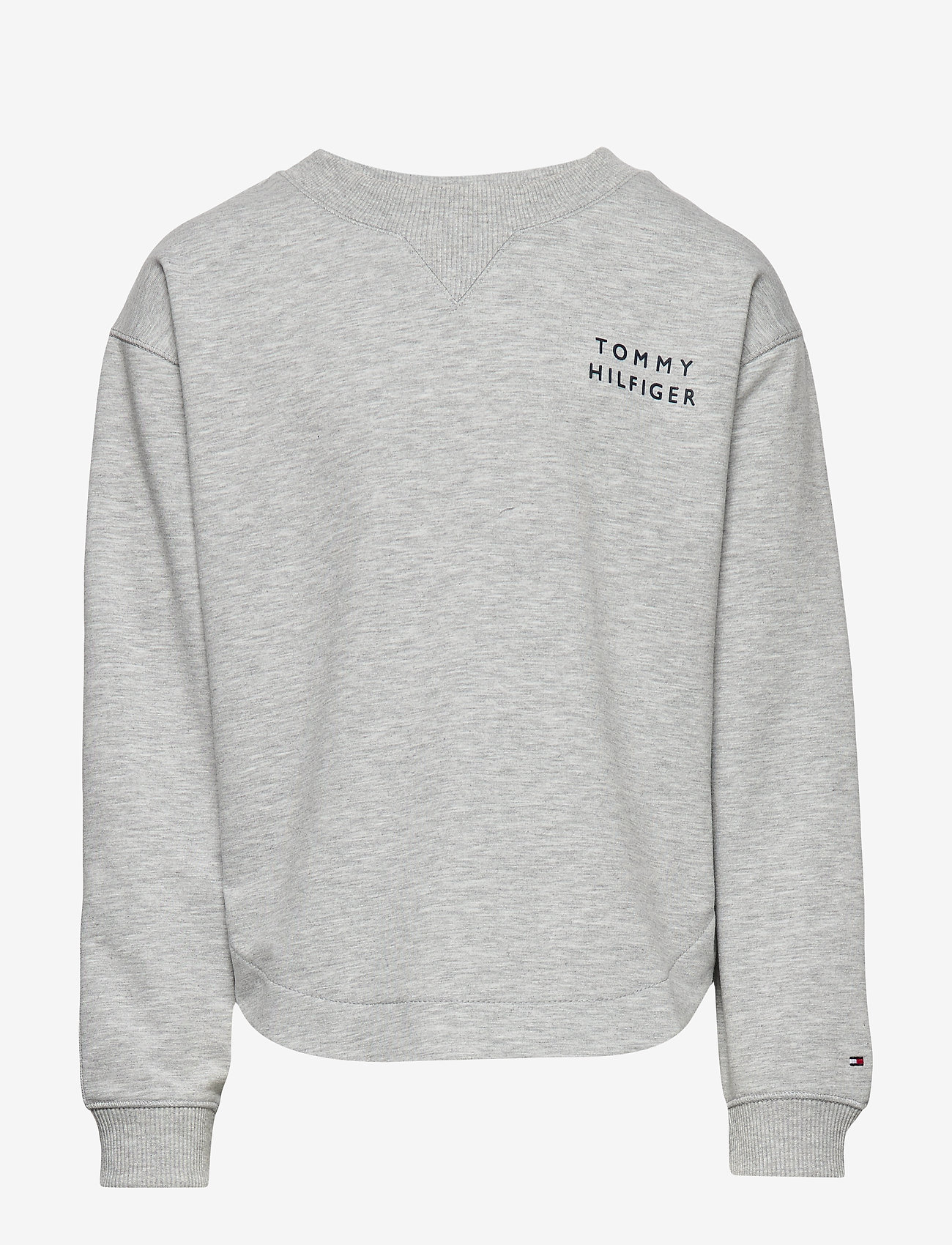 tommy hilfiger tape sweatshirt grey