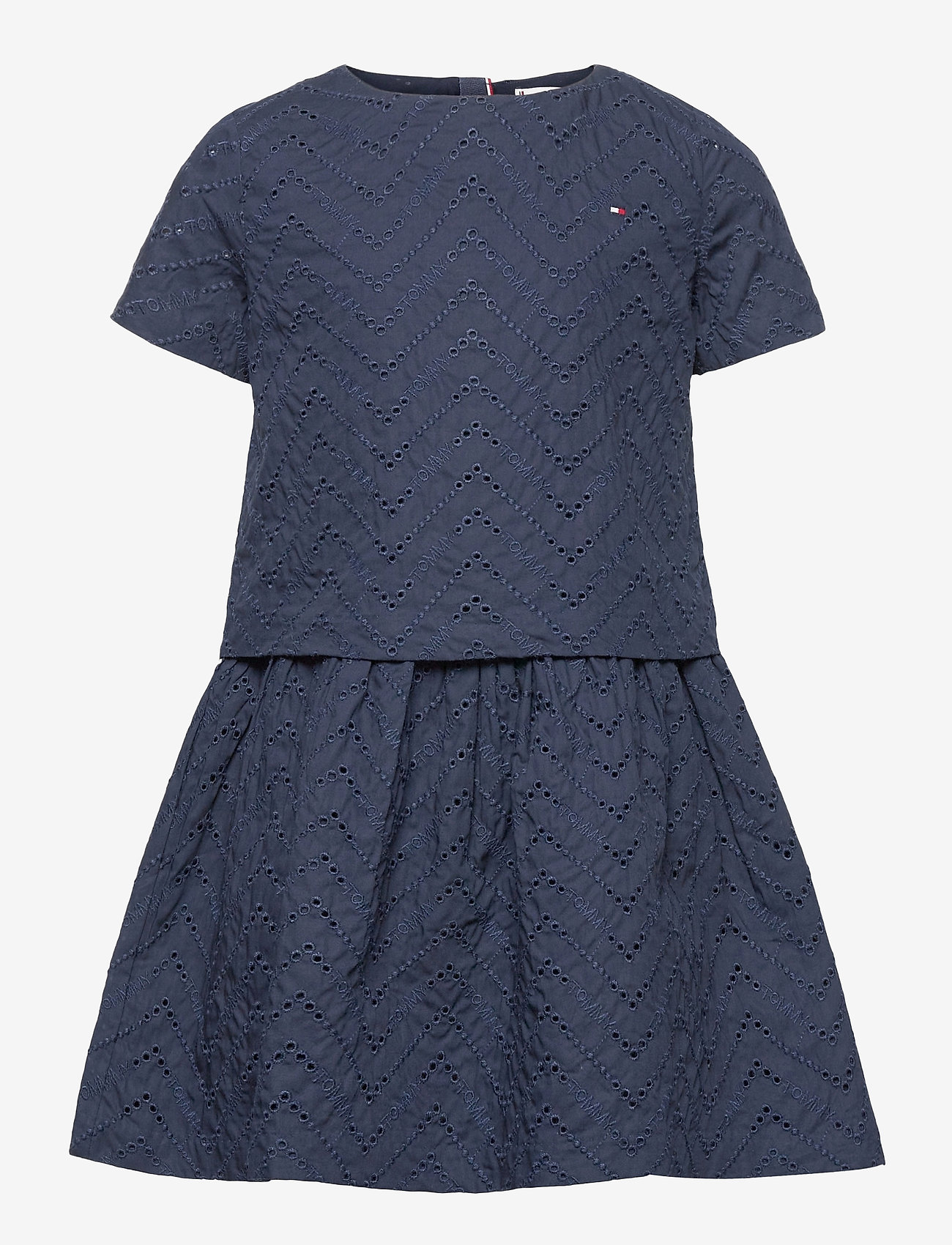 tommy hilfiger broderie anglaise dress