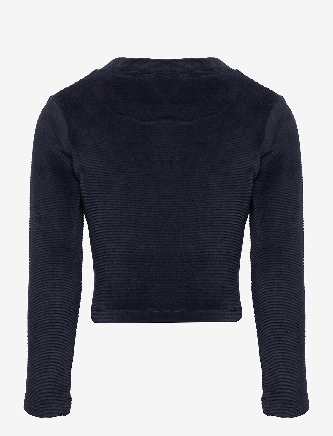 Tommy Hilfiger - TAPE KNIT TOP L/S - plain long-sleeved t-shirts - twilight navy - 1