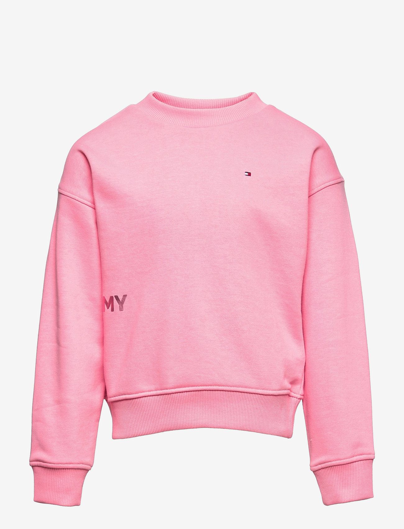 hot pink tommy hilfiger sweatshirt