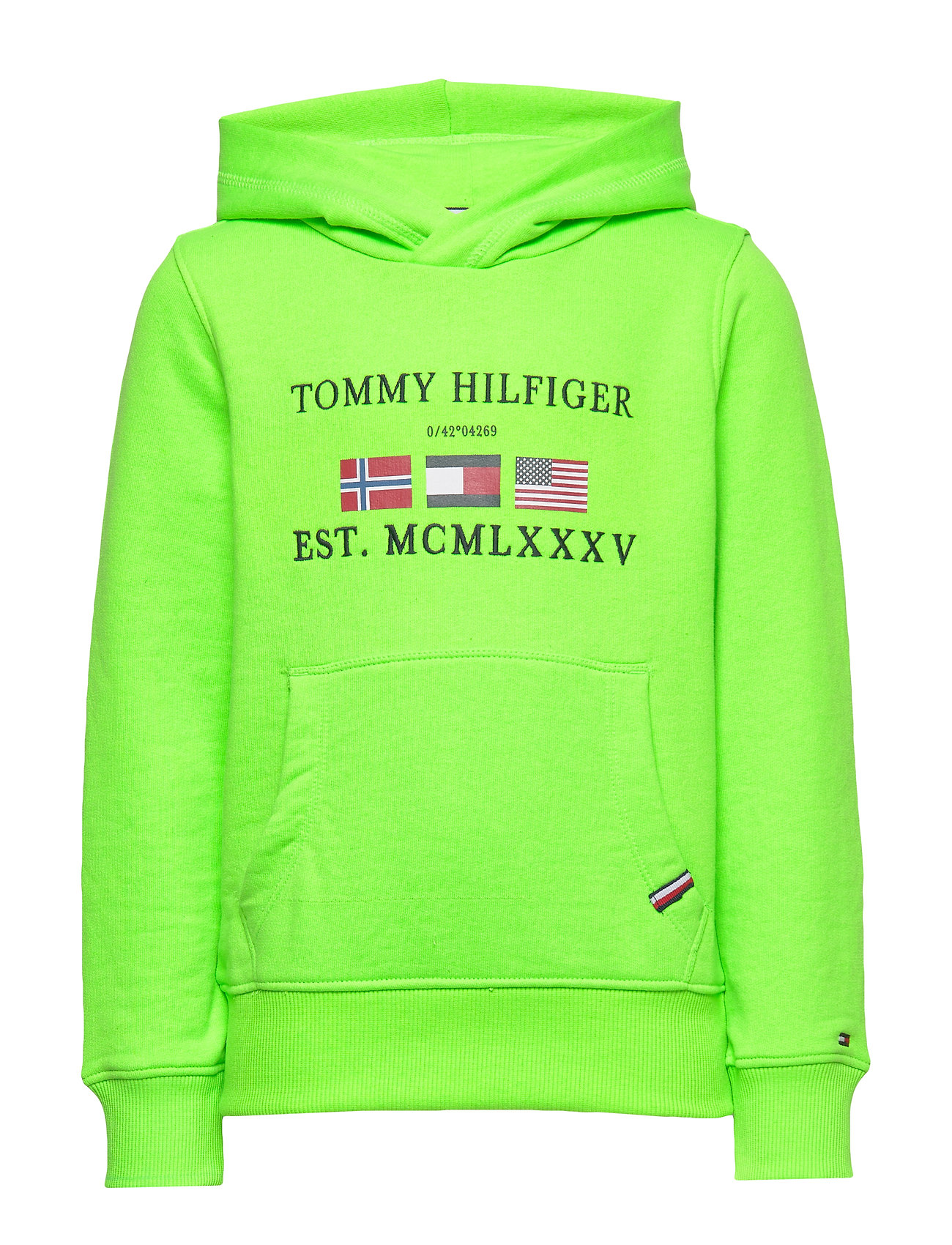 tommy hilfiger green sweatshirt