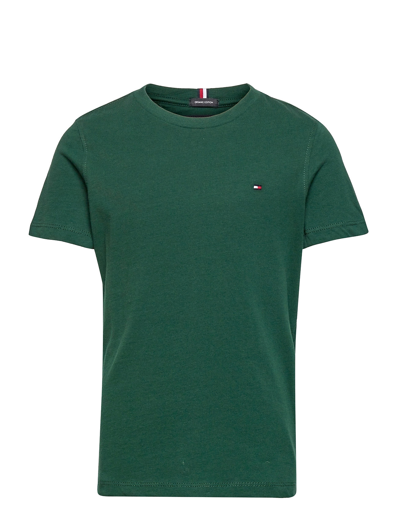 Essential Cotton Reg Fit Tee Ss Green Tommy Hilfiger 102030