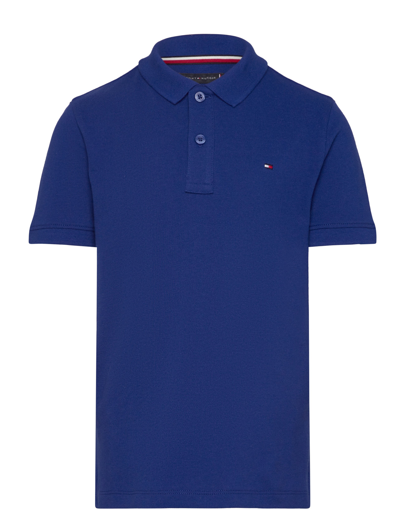 Tommy Hilfiger Flag Polo Ss Blå