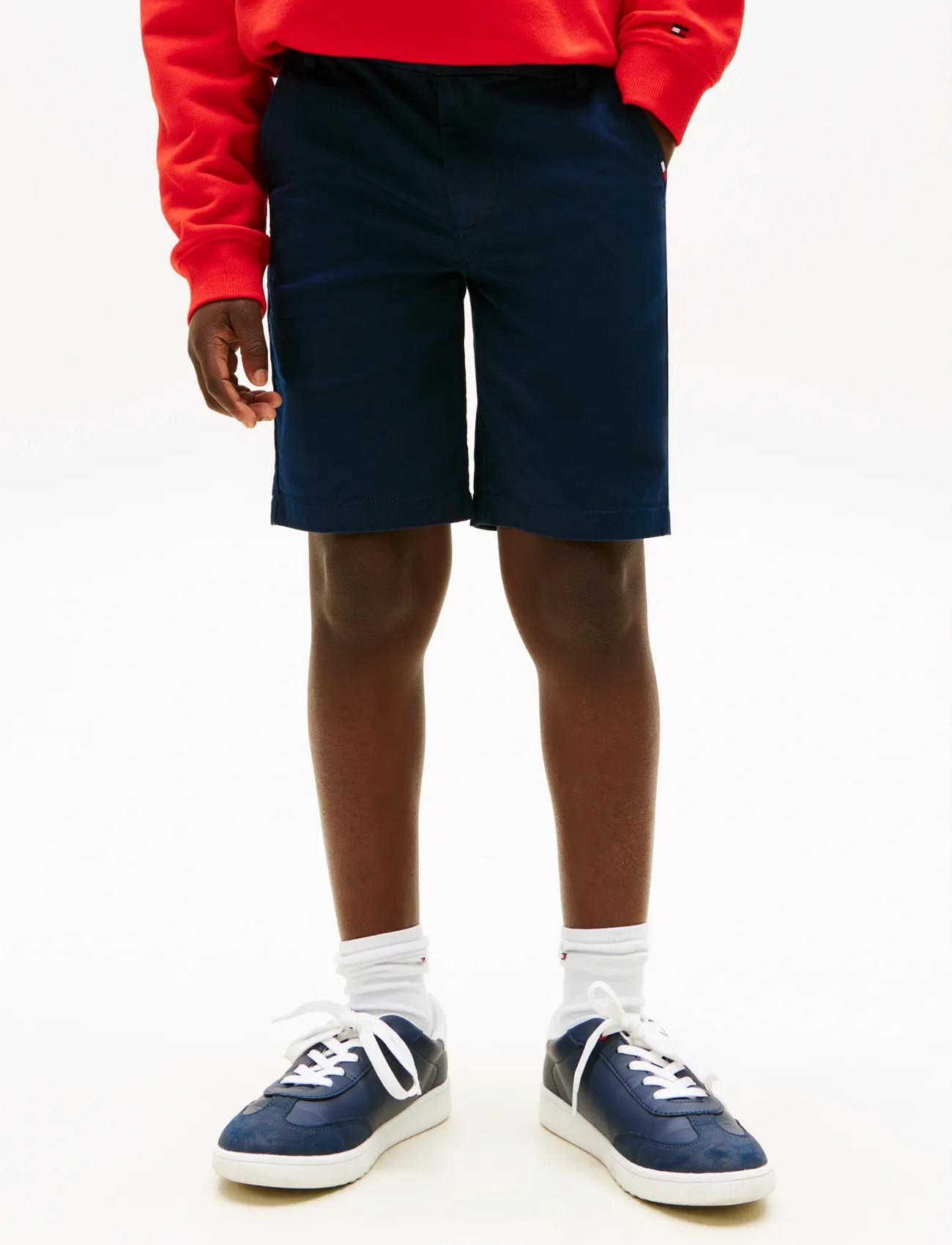 Tommy Hilfiger 1985 Chino Short, 164, Navy, Underdele > Shorts, Børn