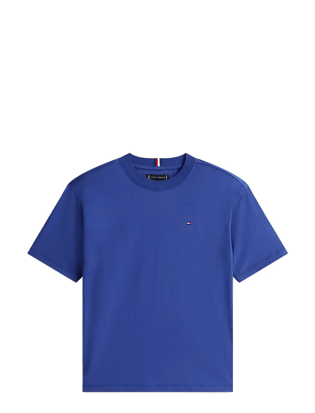 TOMMY HILFIGER Essential Archive Fit Tee Ss Blau - 164 - Kinder