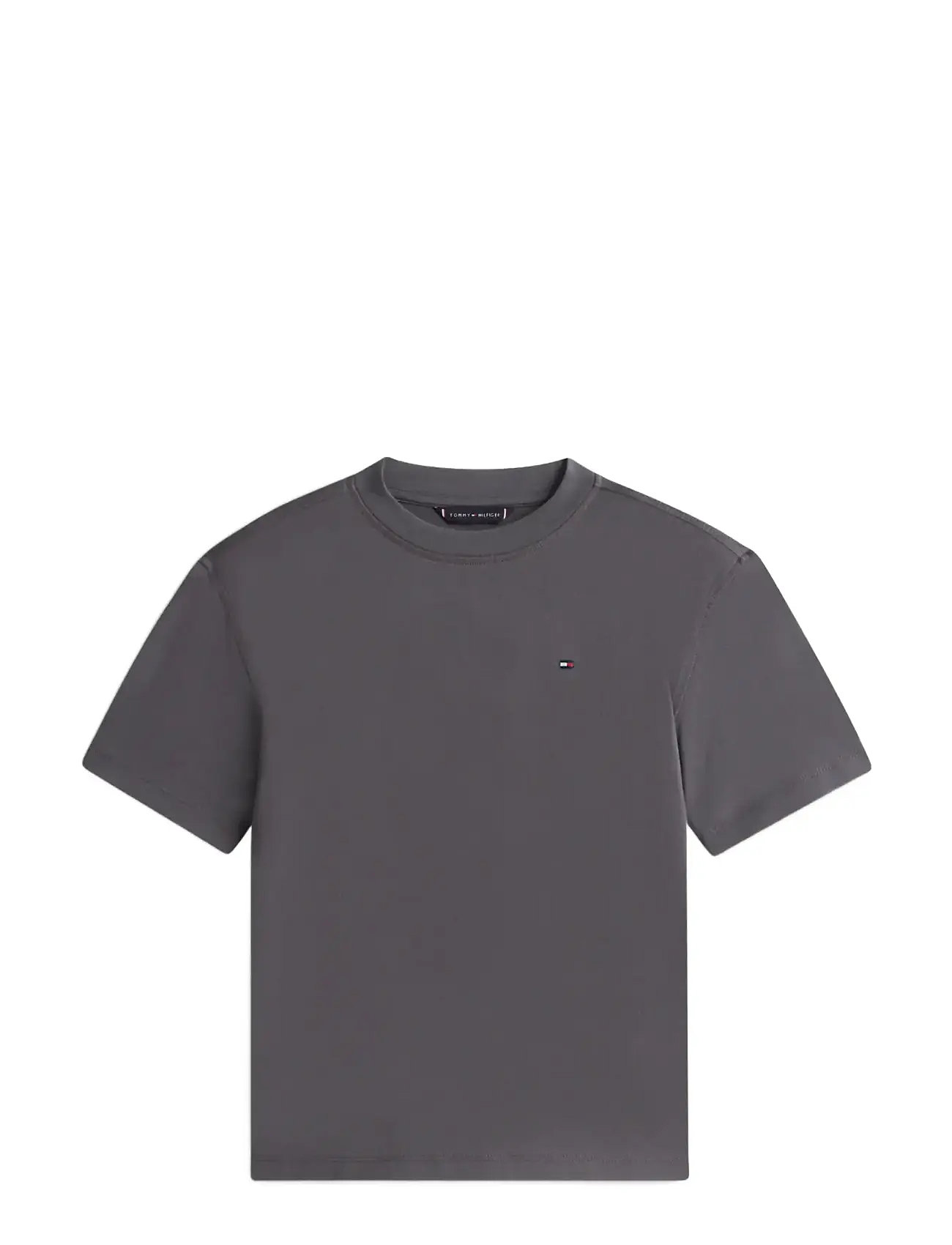 TOMMY HILFIGER Washed Faded Graphic T-Shirt Ss Grau - 176 - Kinder