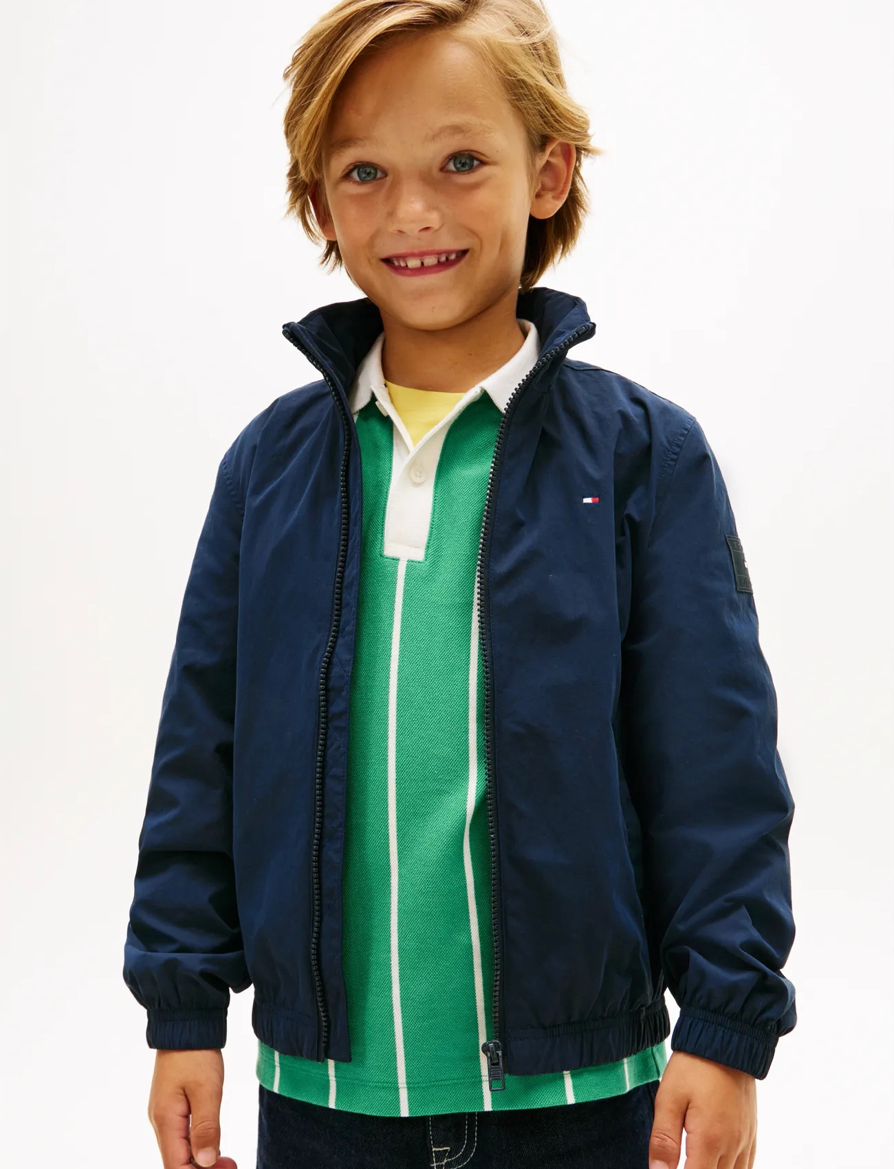 Tommy Hilfiger Essential Jacket, 140, Navy, Jakker & Frakker > Lette Jakker, Børn