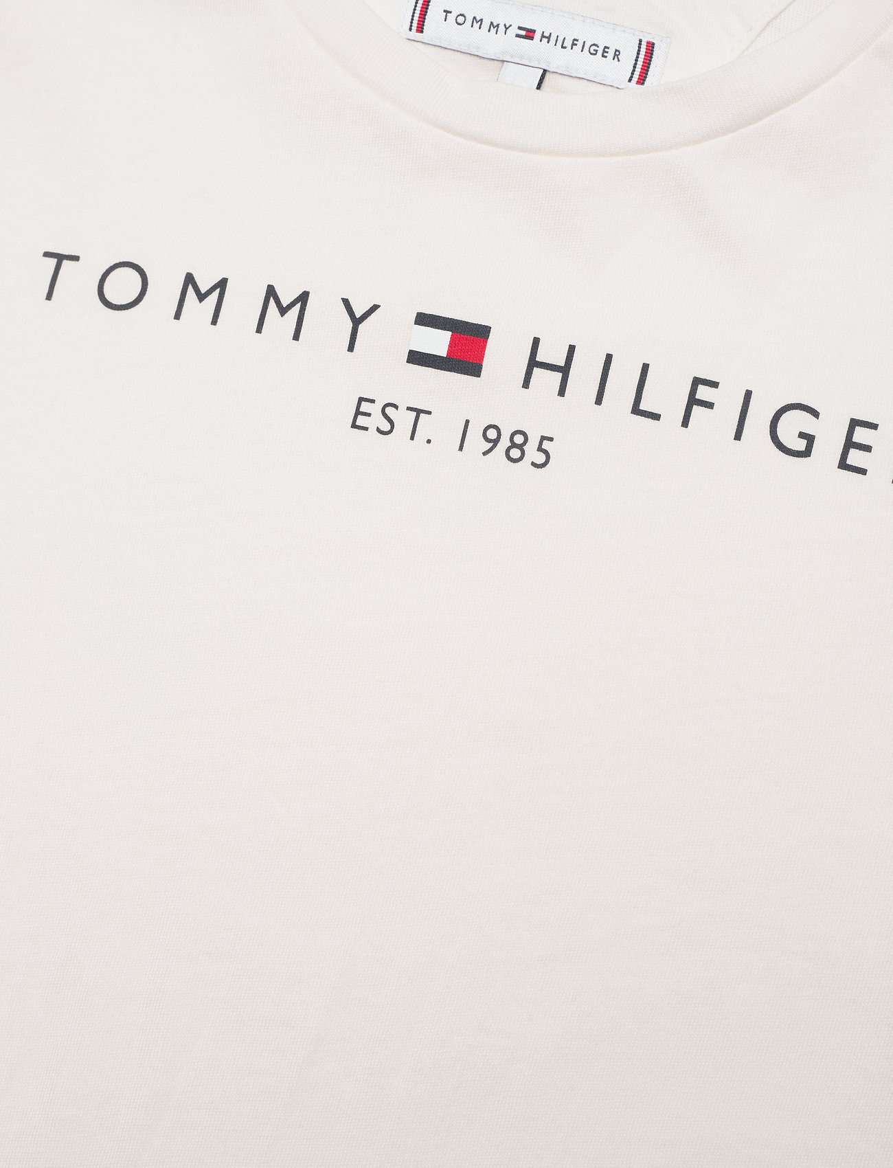 Tommy Hilfiger - ESSENTIAL TEE S/S - trumpomis rankovėmis - ancient white - 2