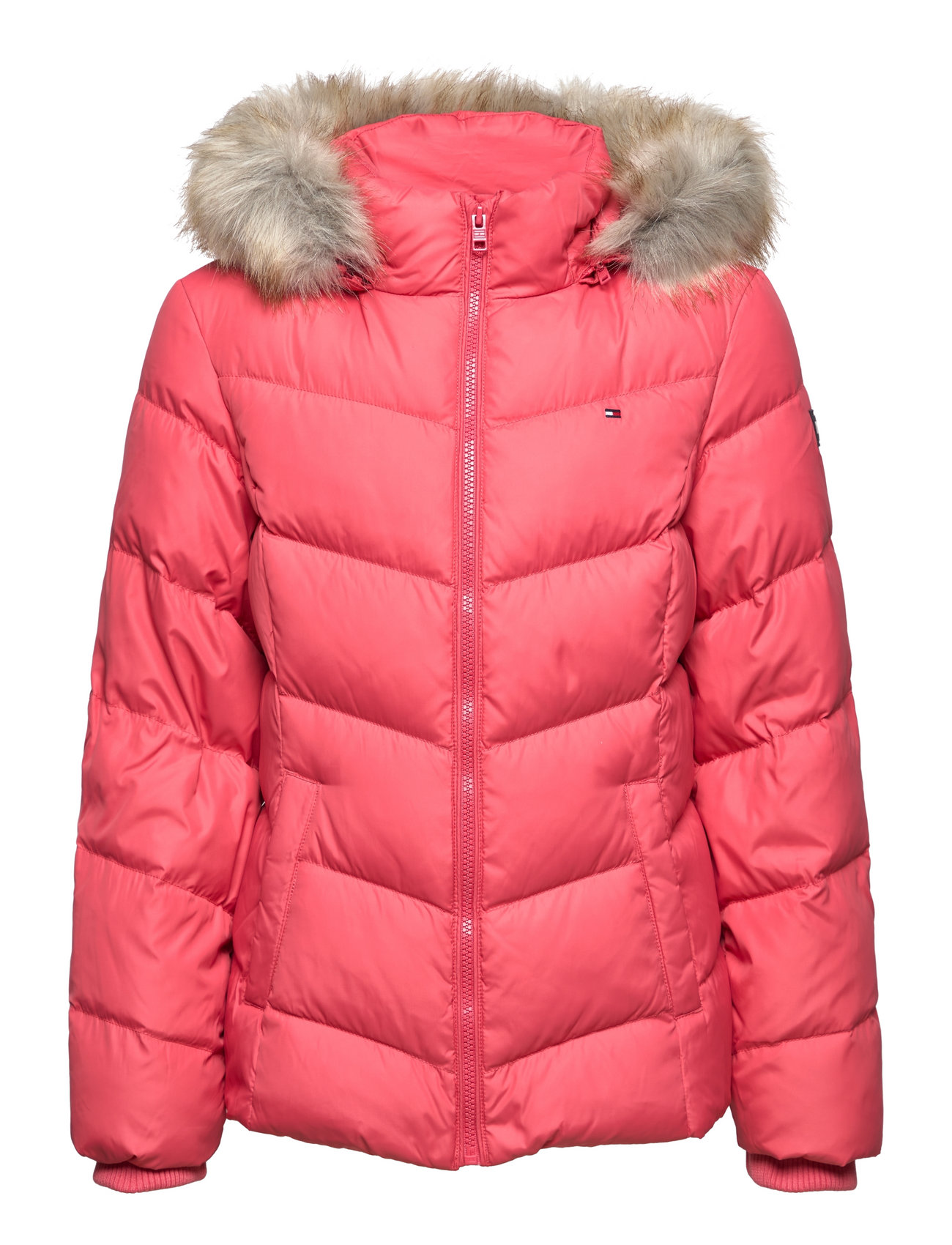 Hilfiger Essential Down Jacket (Empire Pink), 674.55 kr | udvalg af designer mærker | Booztlet.com
