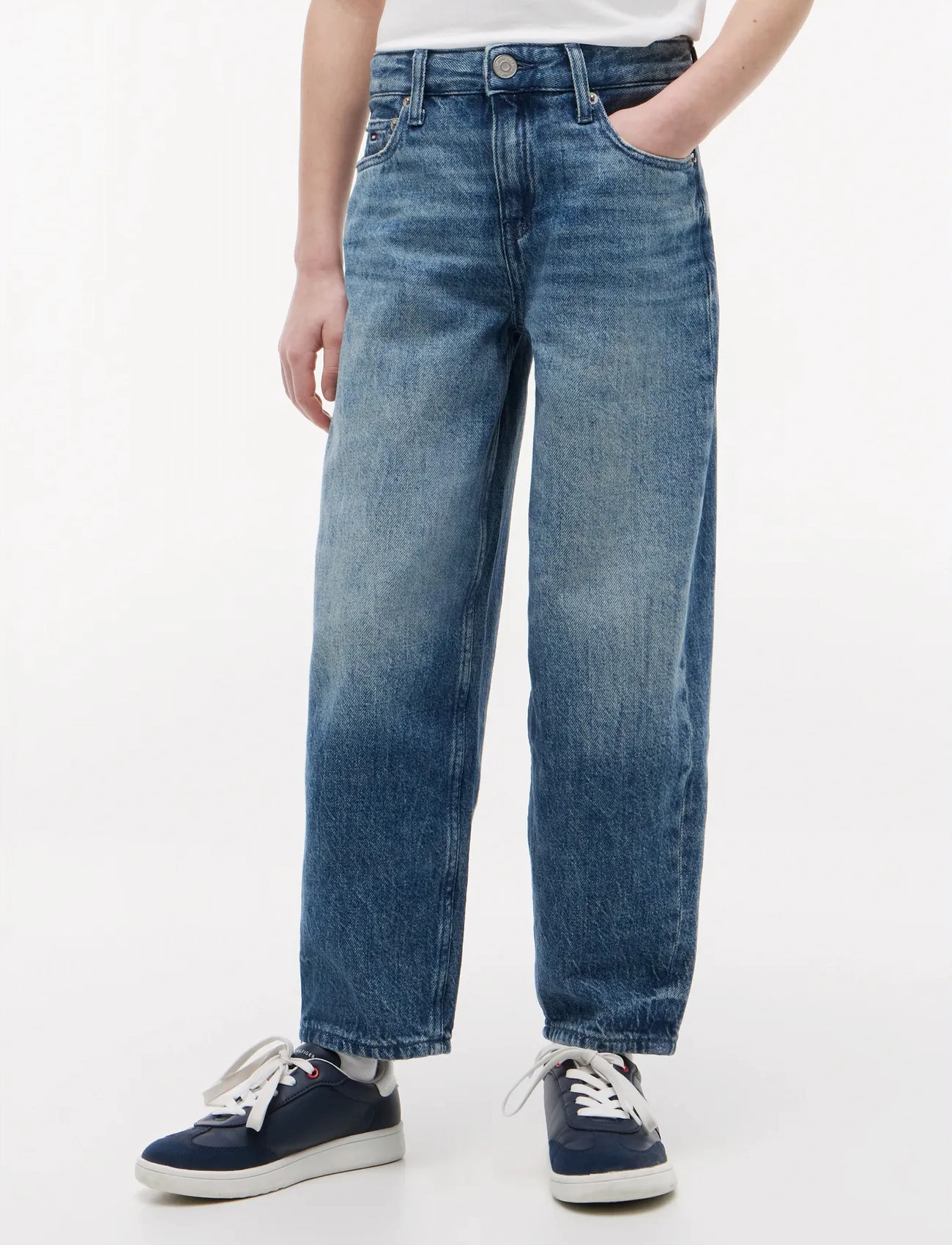 Tommy Hilfiger Barrel Stars, 164, Blue, Jeans > Løse Jeans, Børn