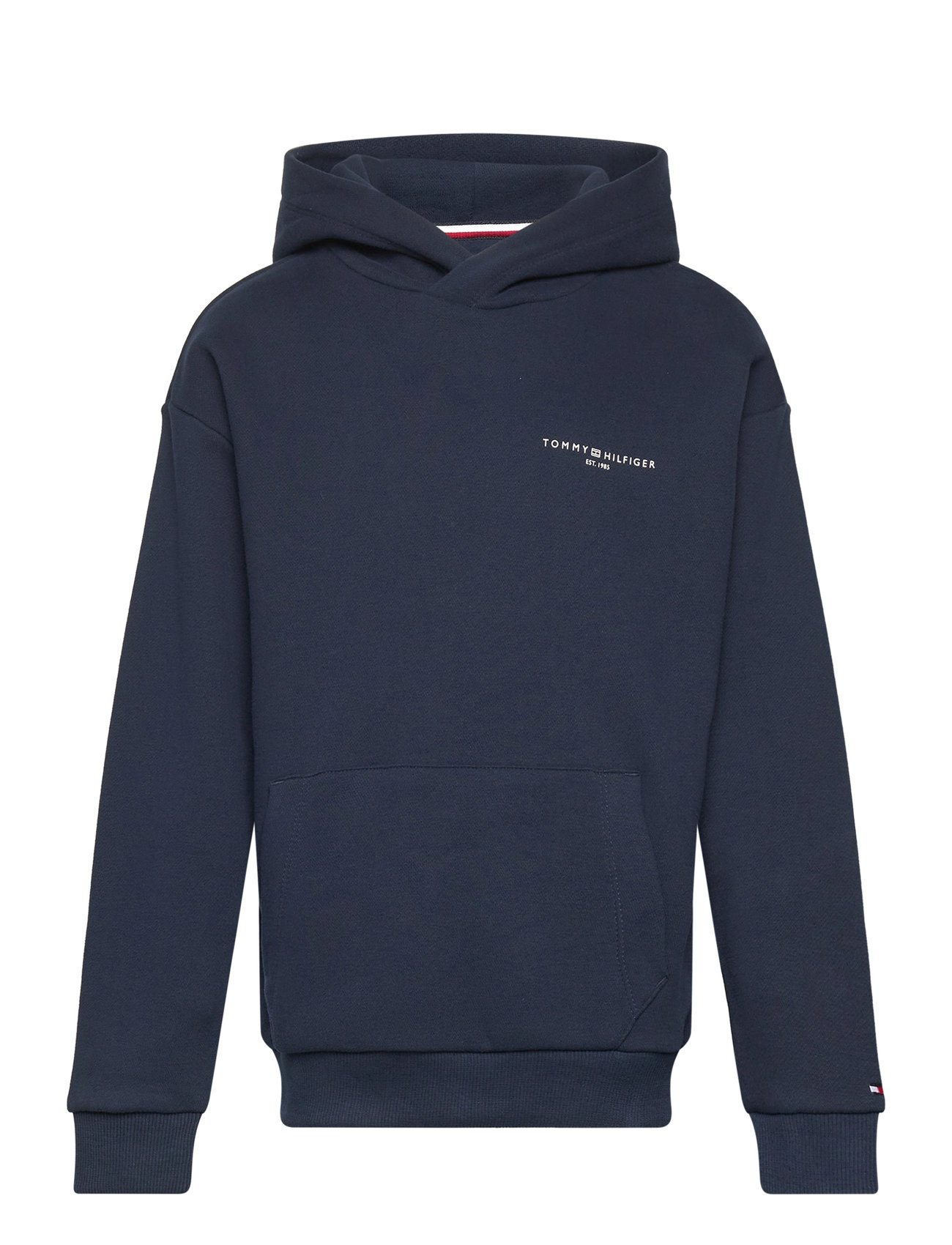 Tommy Hilfiger U Mini Corp Logo Hoodie Marinblå