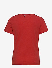 Tommy Hilfiger - BOYS BASIC CN KNIT S/S - plain short-sleeved t-shirts - apple red heather - 1
