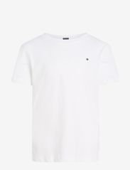 Tommy Hilfiger - BOYS BASIC CN KNIT S/S - plain short-sleeved t-shirt - bright white - 1