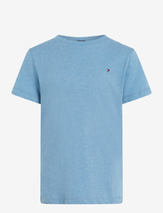 Tommy Hilfiger - BOYS BASIC CN KNIT S/S - plain short-sleeved t-shirt - dark allure heather - 0