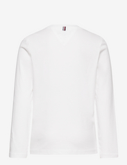 Tommy Hilfiger - BOYS BASIC CN KNIT L/S - plain long-sleeved t-shirts - bright white - 1
