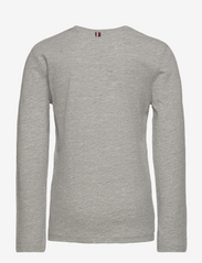 Tommy Hilfiger - BOYS BASIC CN KNIT L/S - plain long-sleeved t-shirts - grey heather - 1