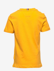 Tommy Hilfiger - TH LOGO TEE S/S - pattern short-sleeved t-shirt - prairie yellow - 1