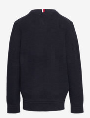 Tommy Hilfiger - TD MSW  STRUCTURED SWEATER - jumpers - desert sky - 1